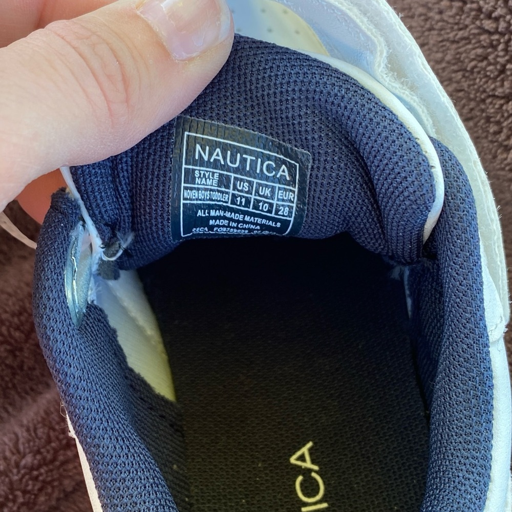 Brand New Toddler Boys Size 11 Nautica Shoes - Picture 4 of 4
